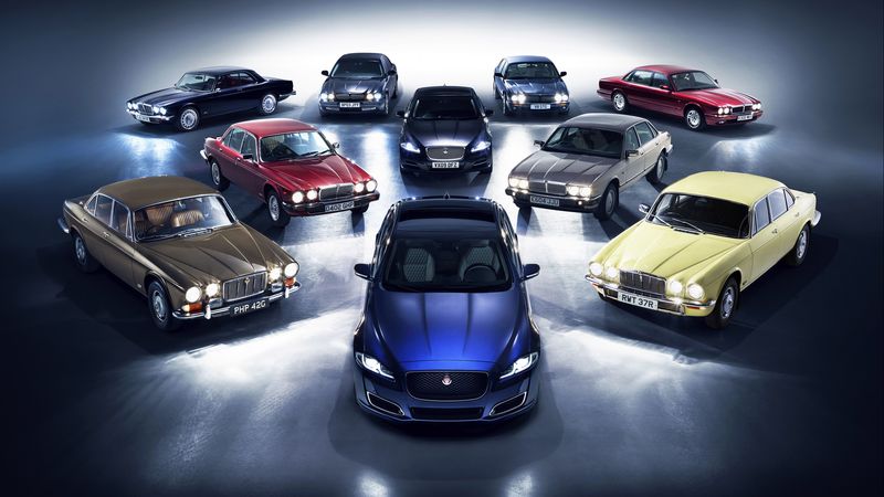 jaguar xj, jaguar, cars, generation, retro, 4k