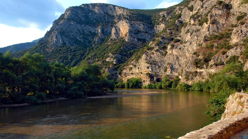 nature, landscape, river, water, valley