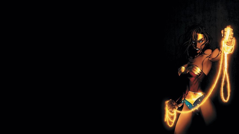Wonder Woman, superhero, illustration, Michael Turner, DC Comics, black background