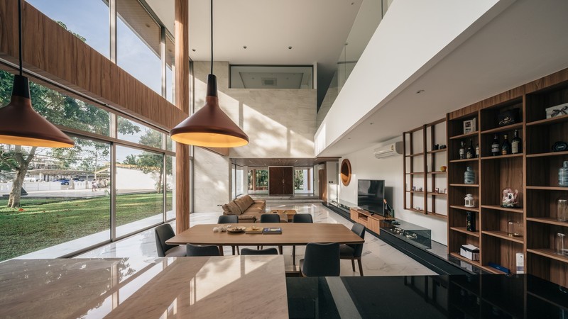 modern, interior, interior design, table
