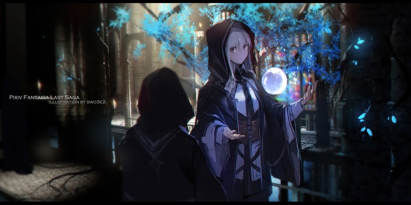 anime girls, anime, fantasy girl, Pixiv Fantasia, swd3e2, original characters