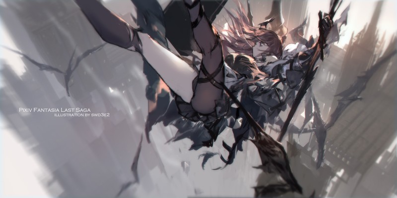anime girls, anime, fantasy girl, Pixiv Fantasia, swd3e2, original characters