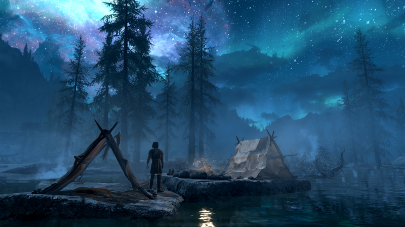 The Elder Scrolls V: Skyrim, Skyrim Remastered, RPG, screen shot, video games, PC gaming