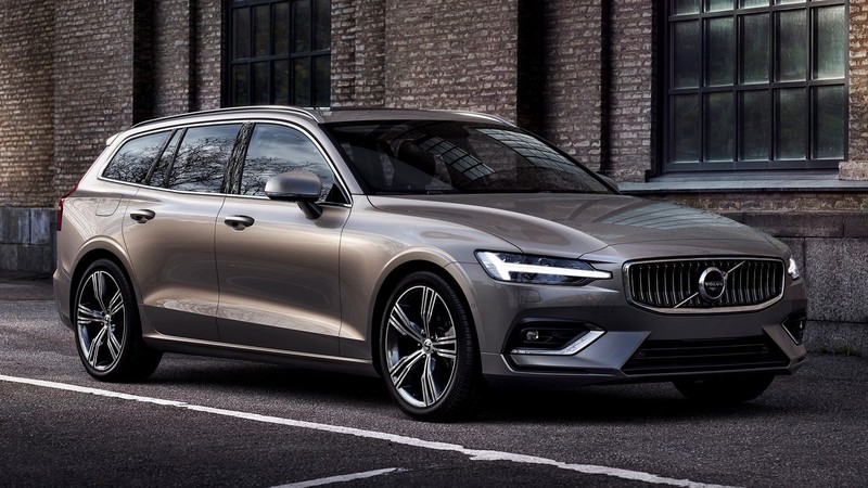 car, Volvo, road, reflection