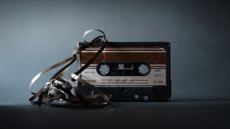 cassette, vintage, numbers, Cyrillic