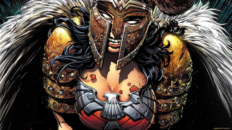 fantasy art, fantasy girl, artwork, Wonder Woman