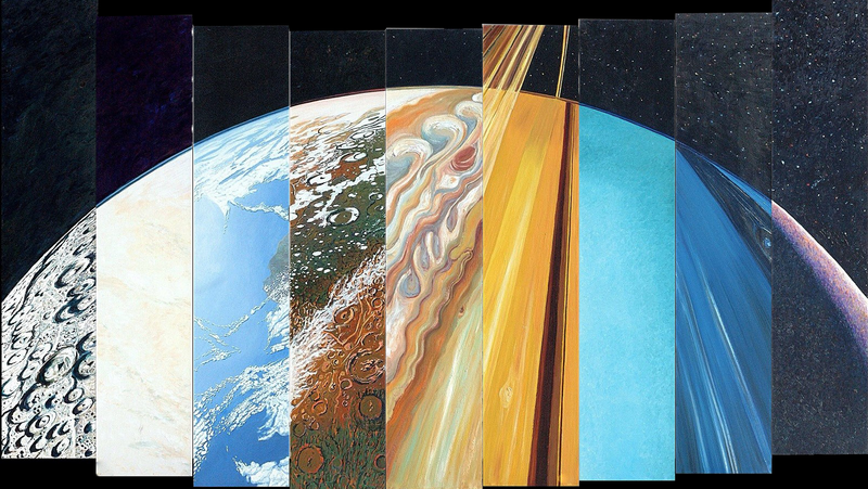 space, planet, world