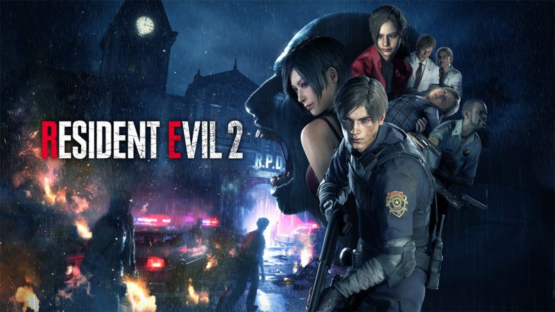 Resident Evil 2, video games, game art, zombies
