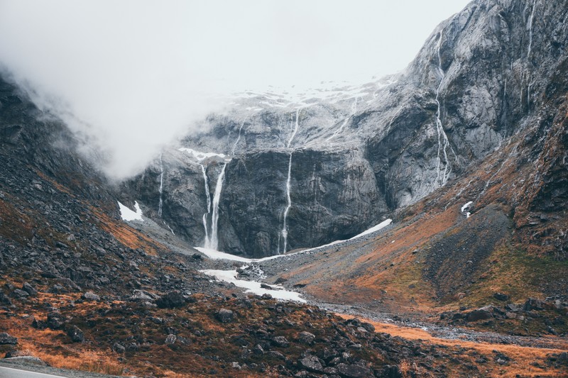 landscape, nature, mountains, rock, stones
