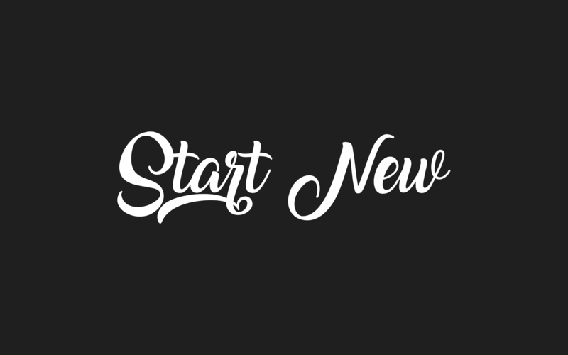 text, typography, calligraphy, grey, white, start, motivational, simple background