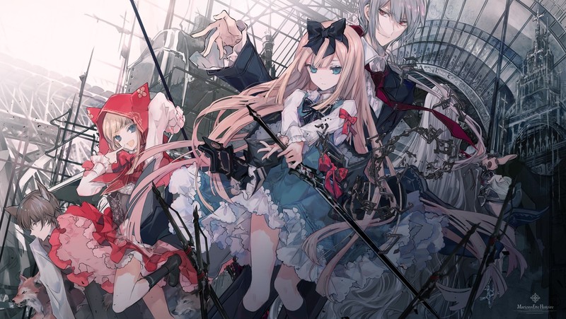 anime, anime girls, blue eyes