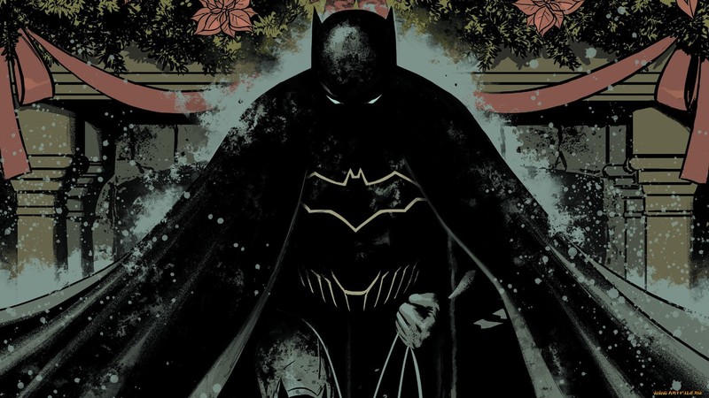 Batman, comic art, cape, comics