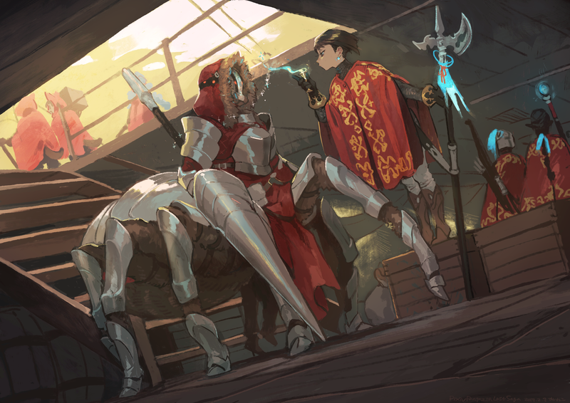 anime girls, anime, Pixiv Fantasia, fantasy girl