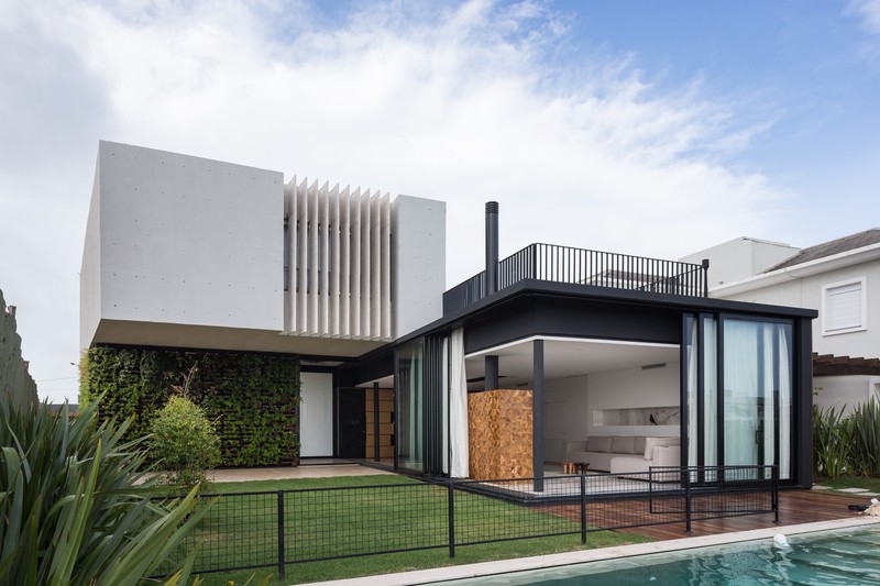 house, modern, architecture
