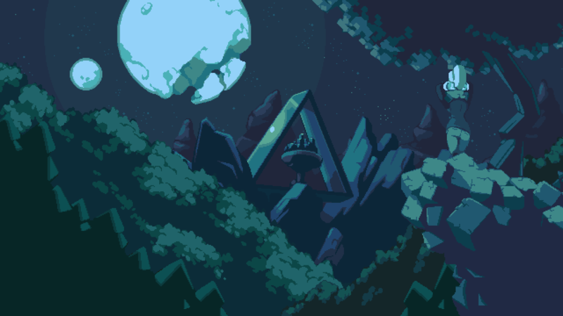 pixel art, video games, Moon