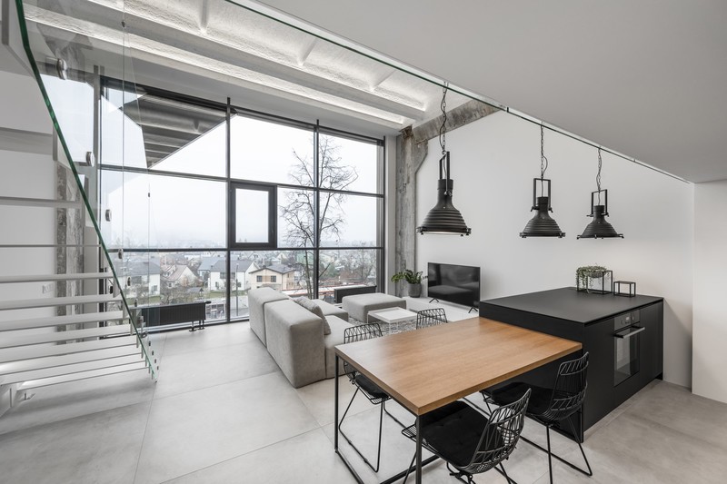 interior, interior design, living rooms, table, window, modern
