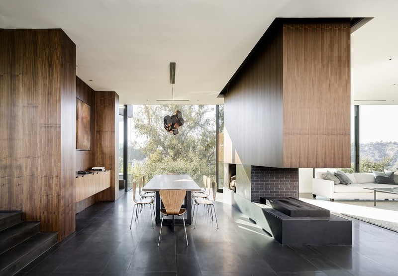 house, modern, architecture, interior, interior design, table, room, window