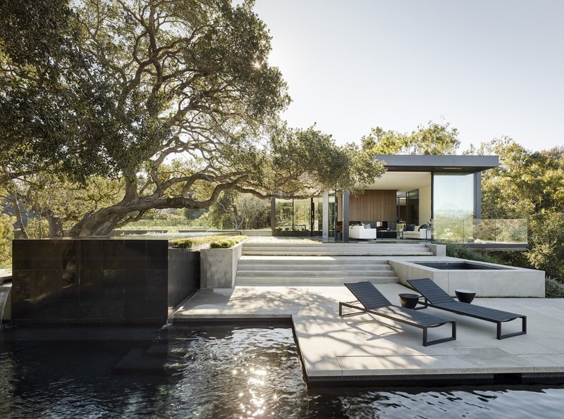 house, modern, architecture, swimming pool
