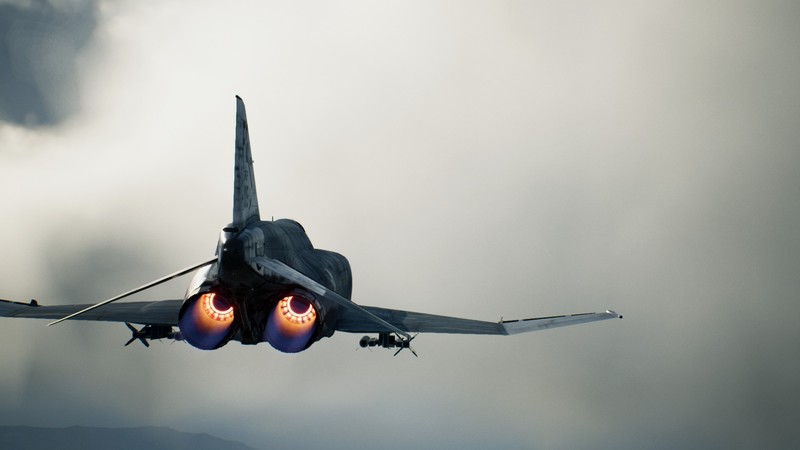 Ace Combat, jet fighter, air, war, video game art, video games, McDonnell Douglas F-4 Phantom II, vehicle