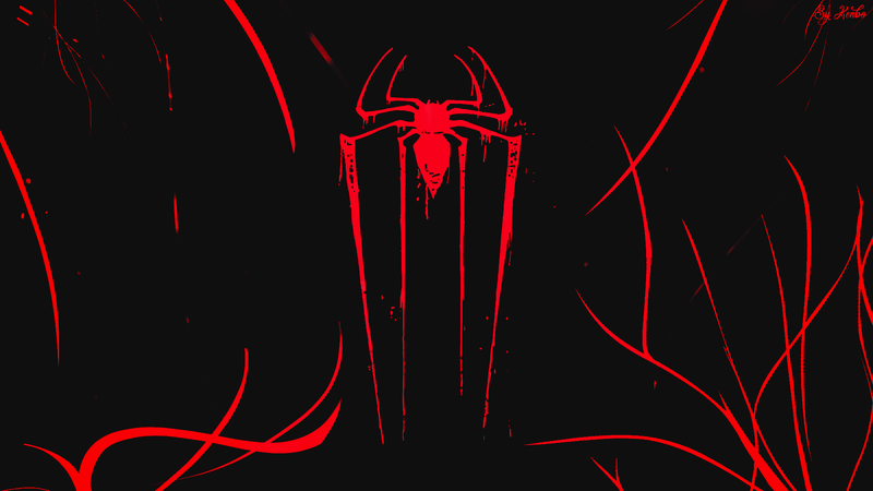 spider, Spider-Man, artwork, logo