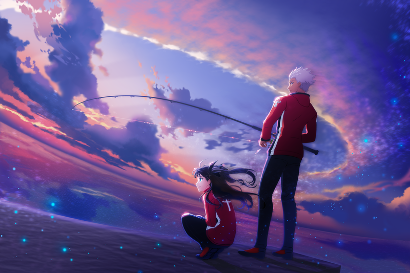 Fate Series, Fate/Stay Night, Fate/Stay Night: Unlimited Blade Works, Tohsaka Rin, Archer (Fate/Stay Night)