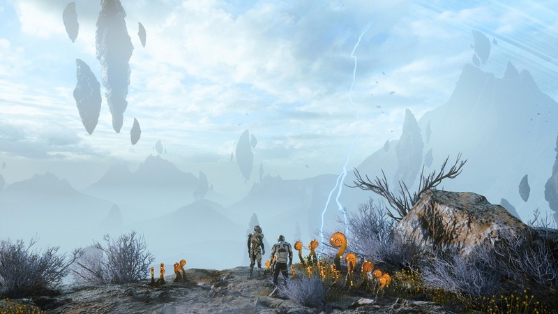Mass Effect: Andromeda, space, science fiction, video games, screen shot, Male