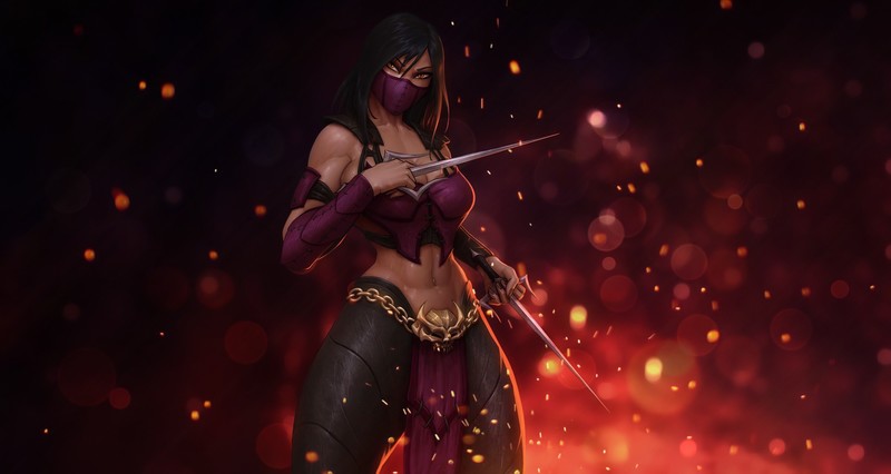 video games, Video Game Warriors, Mileena, Mortal Kombat, Mileena (Mortal Kombat)