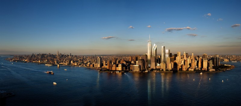 city, cityscape, skyline, New York City, Manhattan, USA