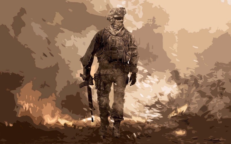 Call of Duty Modern Warfare 2, video games, video game art
