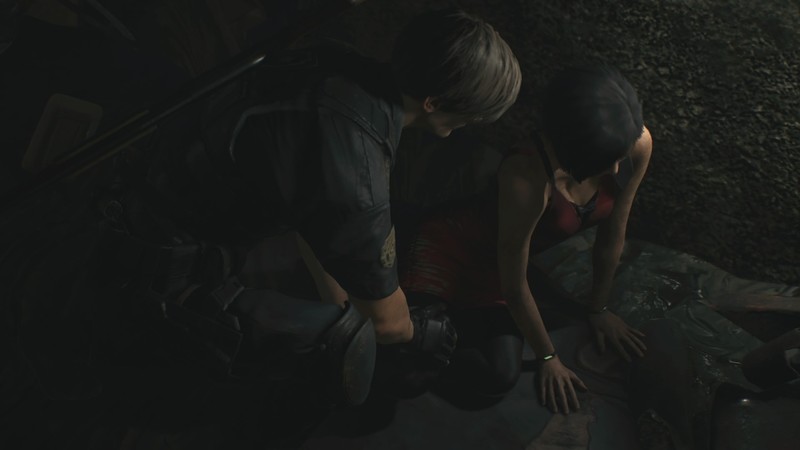 Resident Evil 2 Remake, Resident Evil 2, Resident Evil, PlayStation 4, PlayStation, Capcom, Leon S. Kennedy, biohazard, screen shot, video games, Ada Wong