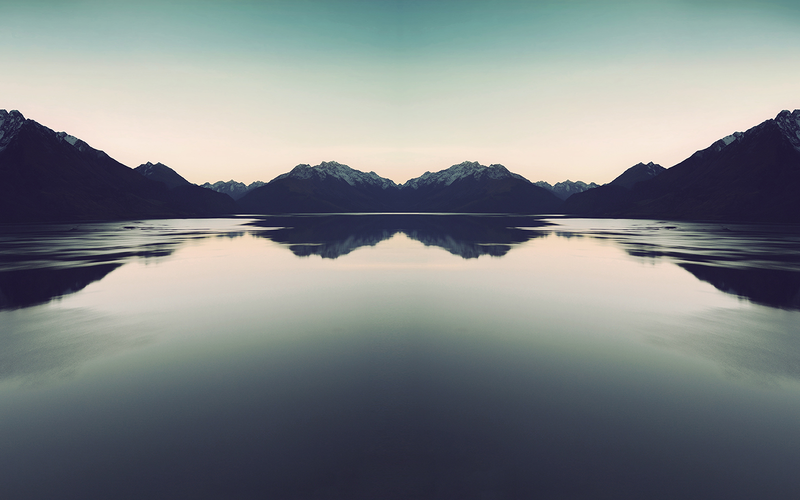 landscape, nature, mountains, lake