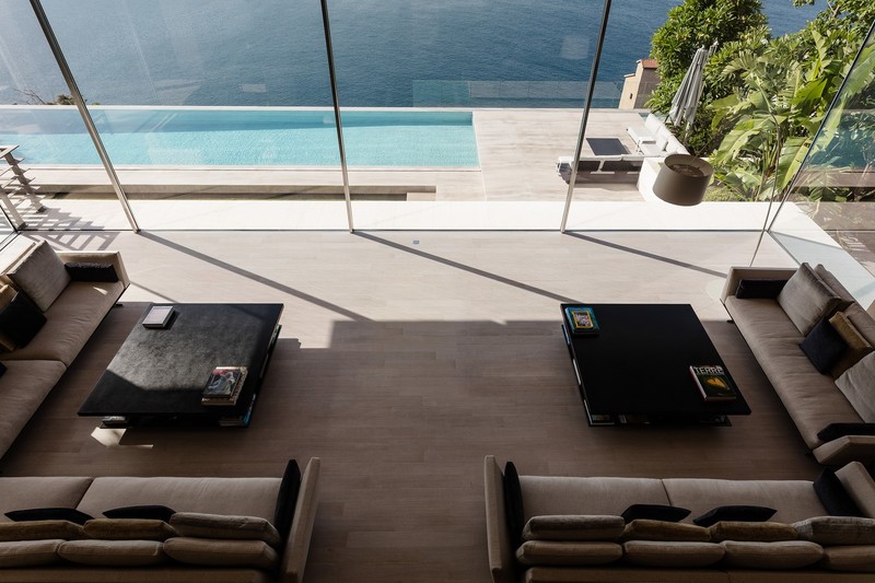 house, interior, interior design, living rooms, swimming pool, modern
