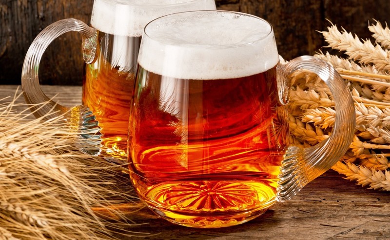 beer, wheat, food, alcohol, drinking glass