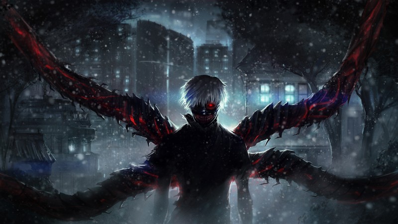 Tokyo Ghoul, Kaneki Ken, anime