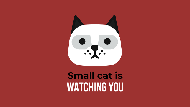 while True: learn(), video games, red background, cats, simple background