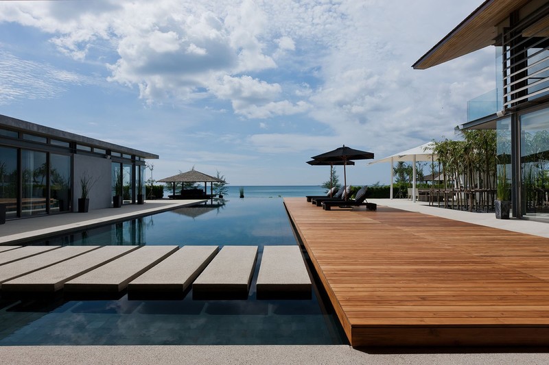 swimming pool, architecture, house, modern