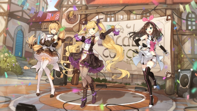 anime girls, anime, Virtual Youtuber, Kizuna Ai