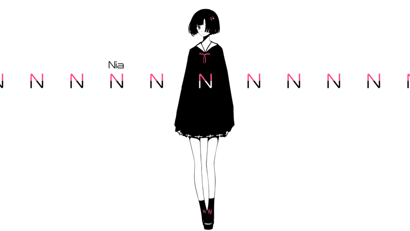 anime girls, simple background, original characters, short hair, skirt, jacket, white background, anime