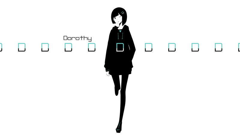 anime girls, simple background, original characters, short hair, pantyhose, skirt, jacket, white background, anime