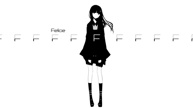 anime girls, simple background, original characters, long hair, shorts, jacket, anime, white background