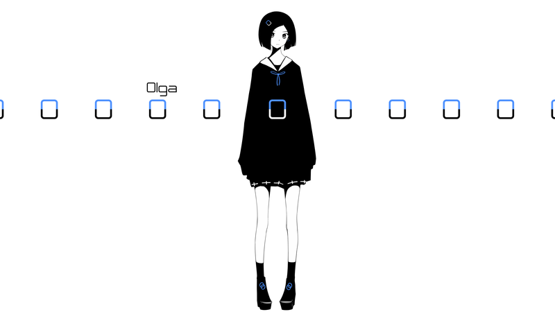 anime girls, simple background, original characters, short hair, skirt, jacket, white background, anime