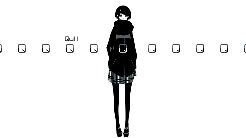 anime girls, simple background, original characters, short hair, pantyhose, skirt, scarf, jacket, anime, white background