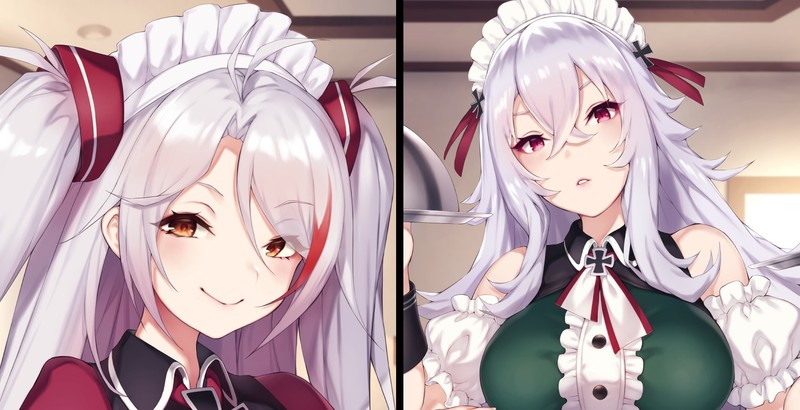 anime girls, anime, Azur Lane, Prinz Eugen (Azur Lane), Graf Zeppelin (Azur Lane)