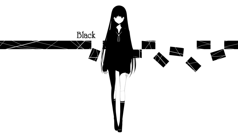 anime girls, original characters, simple background, long hair, jacket, skirt, white background, anime