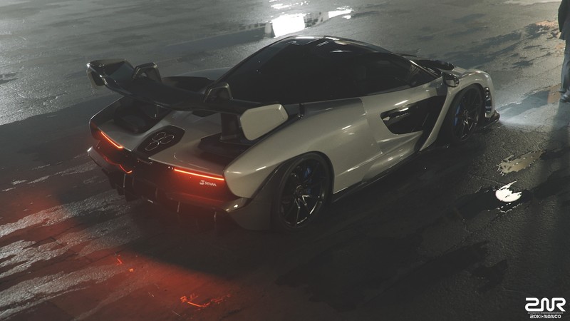 McLaren, car, vehicle, McLaren Senna, high angle