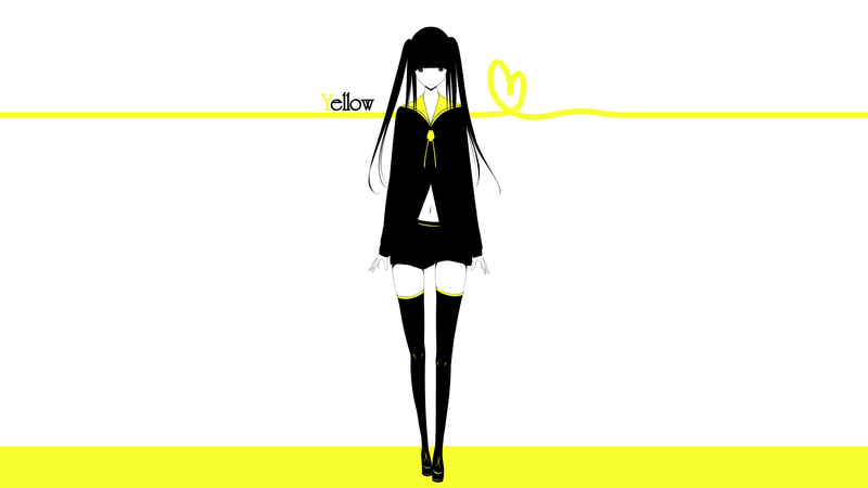anime girls, original characters, simple background, long hair, thigh-highs, skirt, jacket, twintails