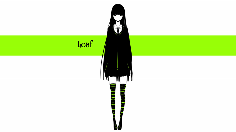 anime girls, original characters, simple background, long hair, thigh-highs, skirt, jacket, shirt