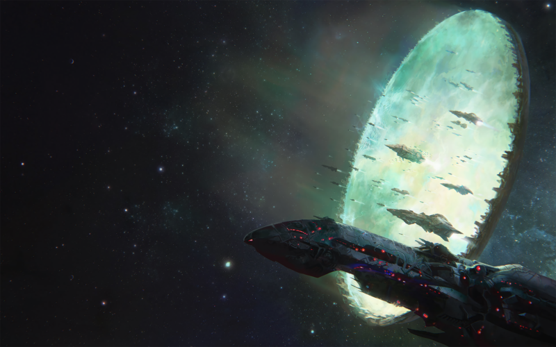 spaceship, The Expanse, Stargate, science fiction, Portal, Deep Space