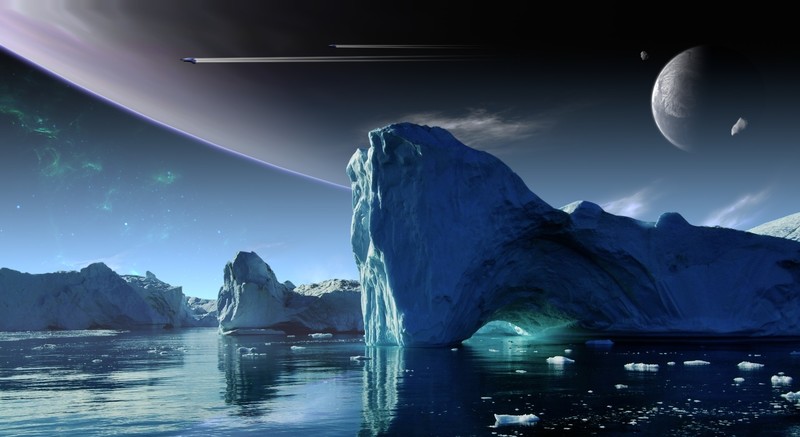 space, spaceship, planet, science fiction