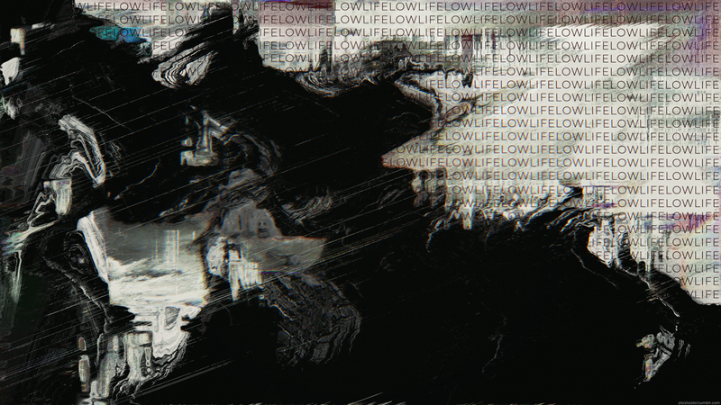 glitch art, abstract, dark